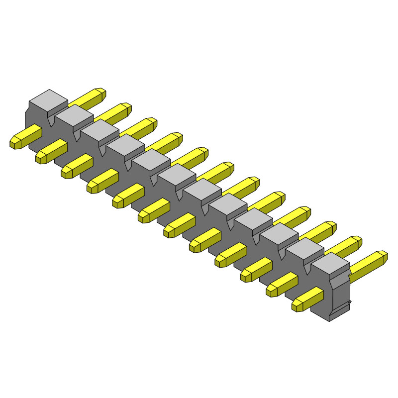 P/H3.96mm 單排排針 JA103