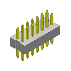 P/H1.0mm 雙排排針 CA210