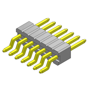 P/H1.27mm 單排排針 ED101